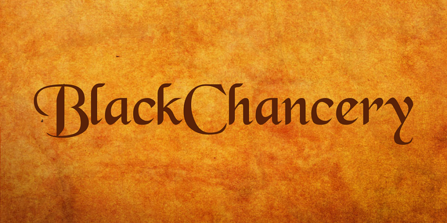 Black Chancery Font